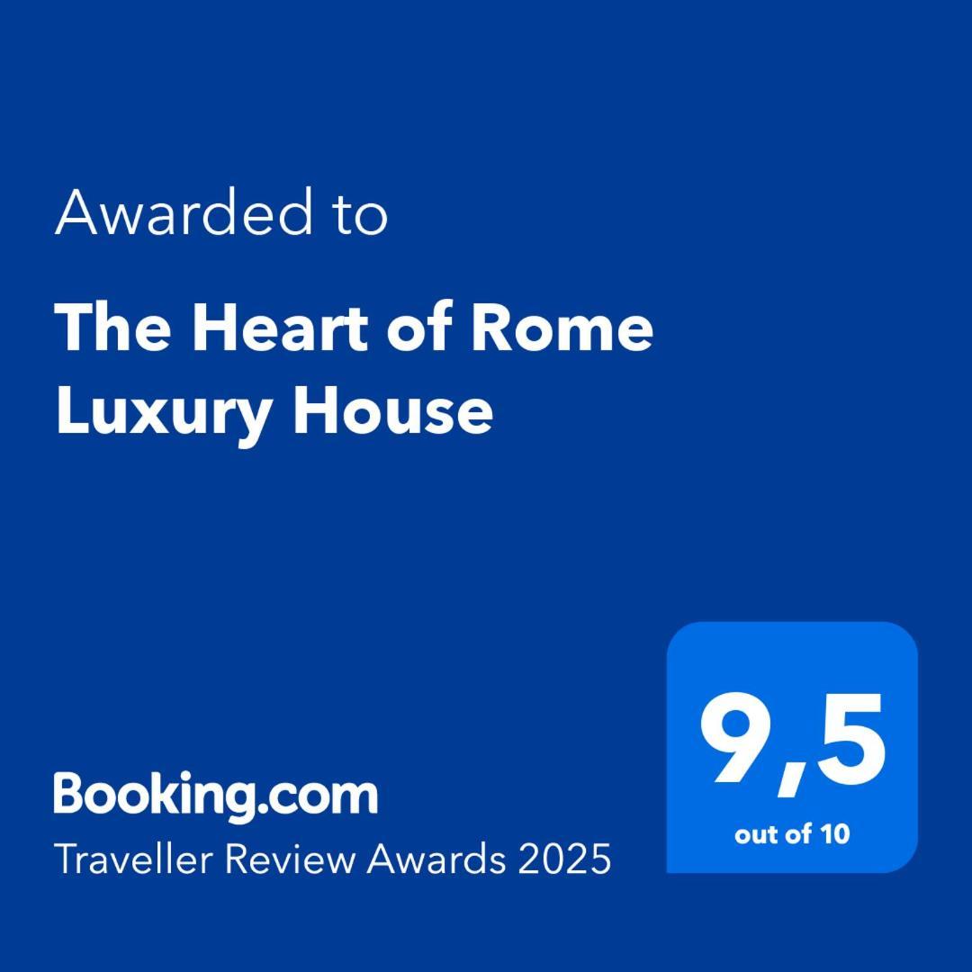 The Heart Of Rome Luxury House Leilighet Eksteriør bilde